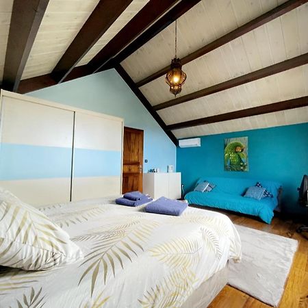 Chambre "Bleu Ocean" Villa Hermes Saint Pierre Exteriör bild