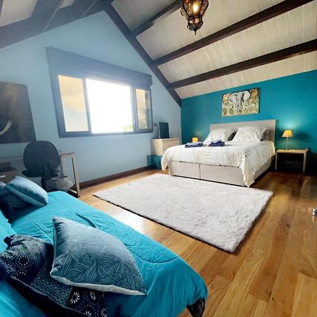 Chambre "Bleu Ocean" Villa Hermes Saint Pierre Exteriör bild